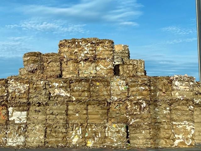 recycling bales